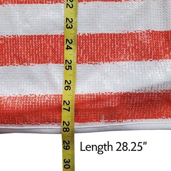 NWT Ashley Stewart July 4th Sequin Patriotic Scoop Neck Tank Red White & Blue 1X - Picture 10 of 13